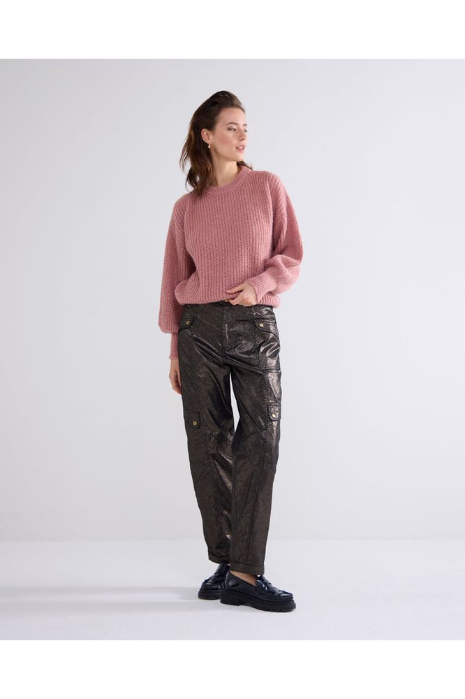 AW24 SUMMUM Foil Coated Cargo Pants