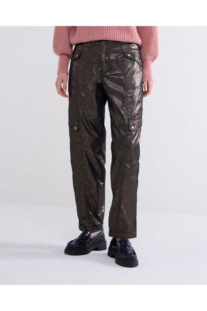 AW24 SUMMUM Foil Coated Cargo Pants