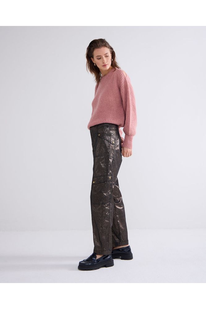 AW24 SUMMUM Foil Coated Cargo Pants