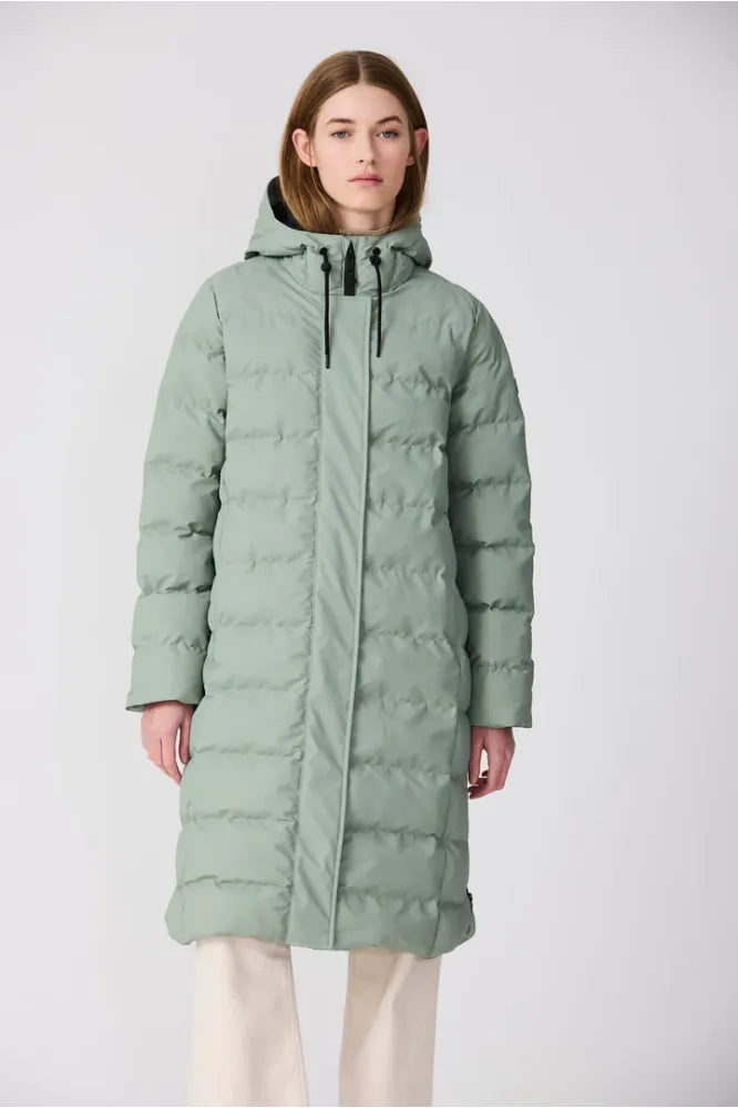 TANTA PUDDLE Coat Iceburg Green