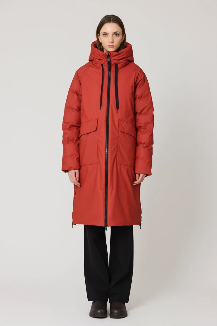 TANTA Rime Coat - Red Ochre