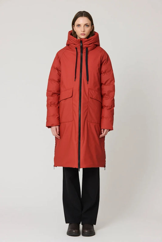 TANTA Rime Coat - Red Ochre
