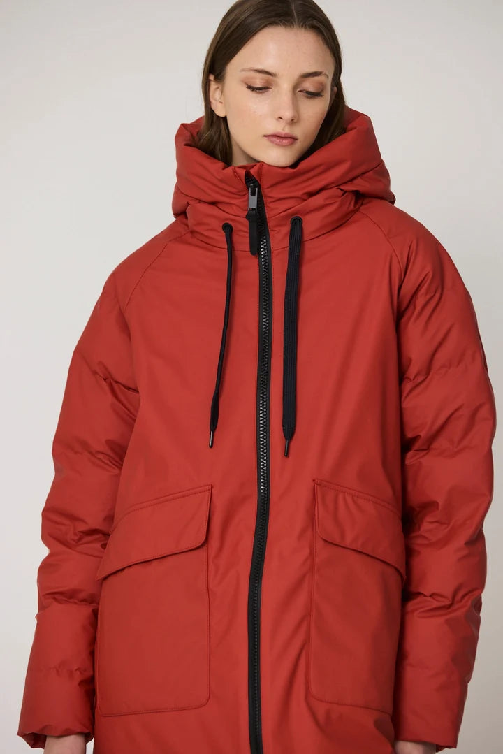 TANTA Rime Coat - Red Ochre