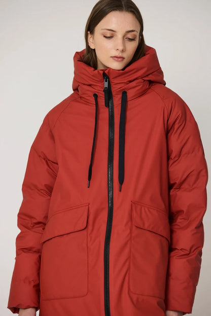 TANTA Rime Coat - Red Ochre