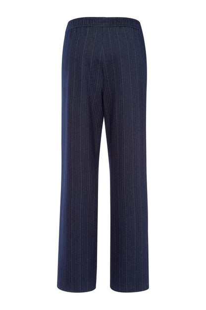 Tuzzi Navy Pinstripe Trousers