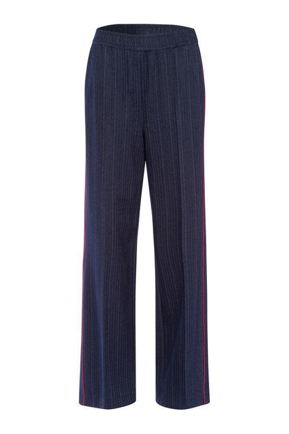 Tuzzi Navy Pinstripe Trousers