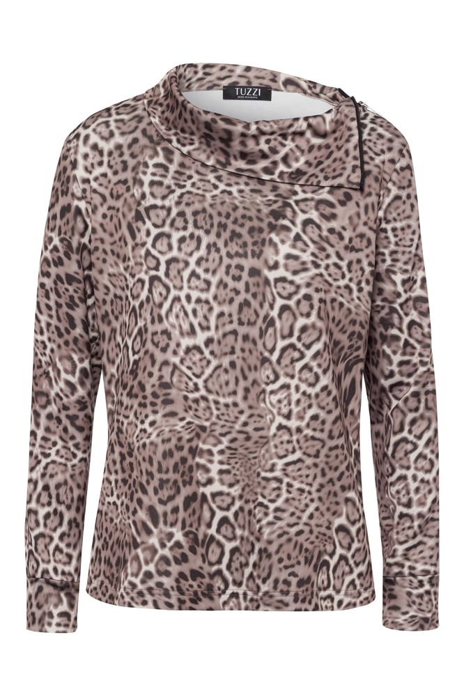 Tuzzi Animal Print Sweatshirt