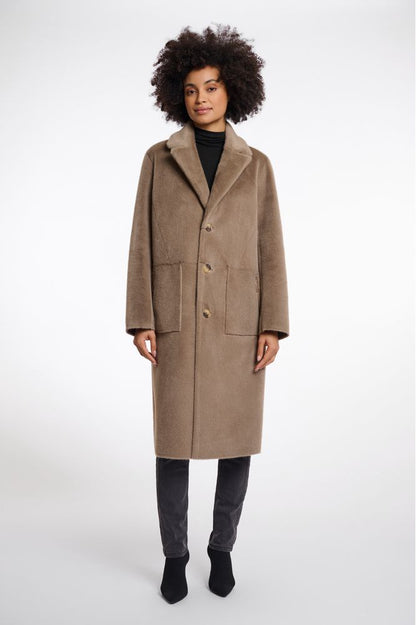Rino & Pelle Toffee Tatiana Reversible Coat