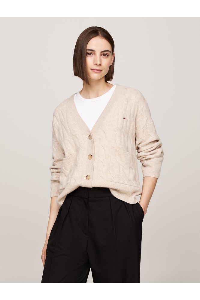 AW24 TH Soft Cable Cardigan