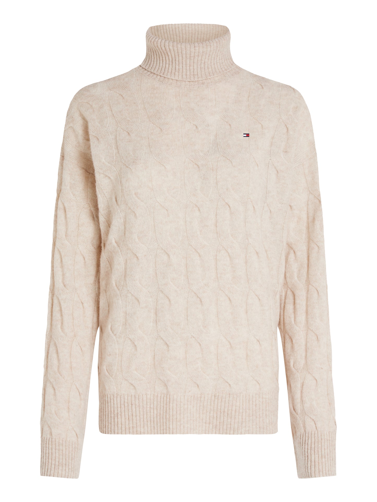 AW24 TH Soft Wool Roll-Neck Sweater