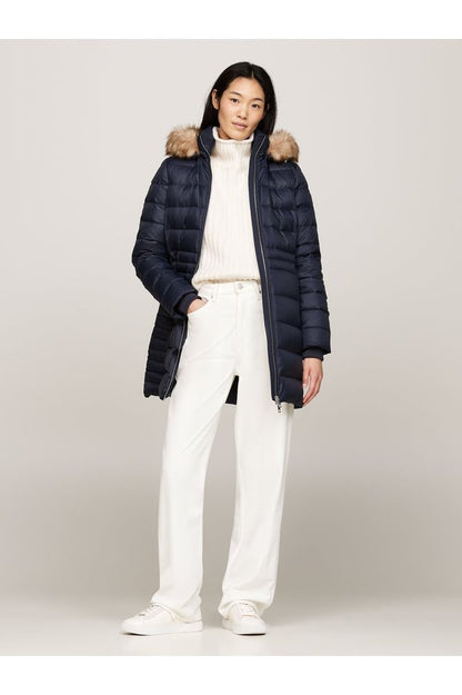 AW24 TH Tyra Down Coat w/Fur