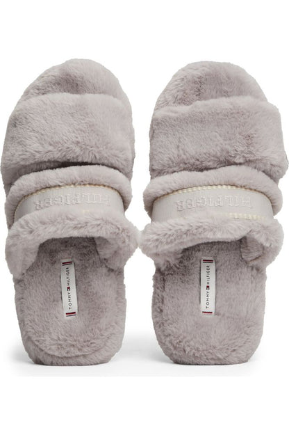 AW24 TH HILFIGER Fur Slipper