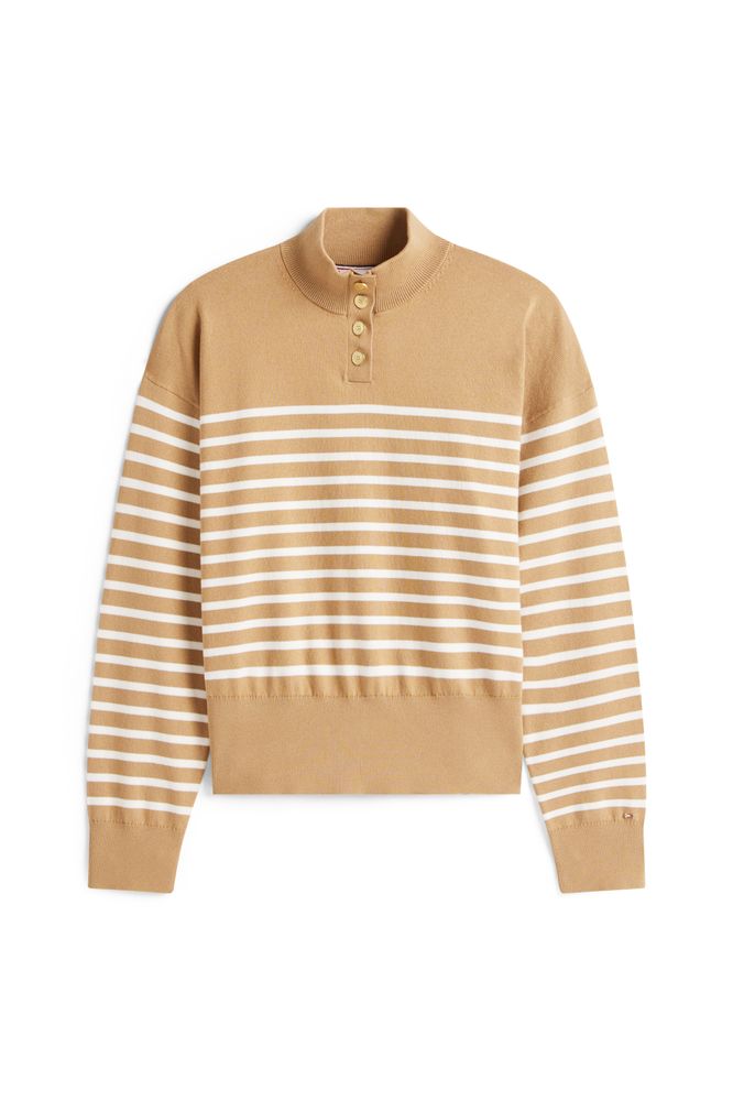 Tommy Hilfiger Jersey Beige Pullover Sweater