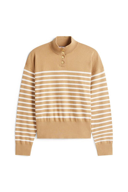 Tommy Hilfiger Jersey Beige Pullover Sweater