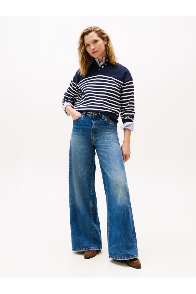 Tommy Hilfiger Jersey White Pullover Sweater