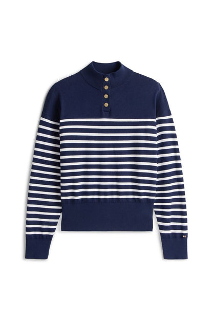 Tommy Hilfiger Jersey White Pullover Sweater