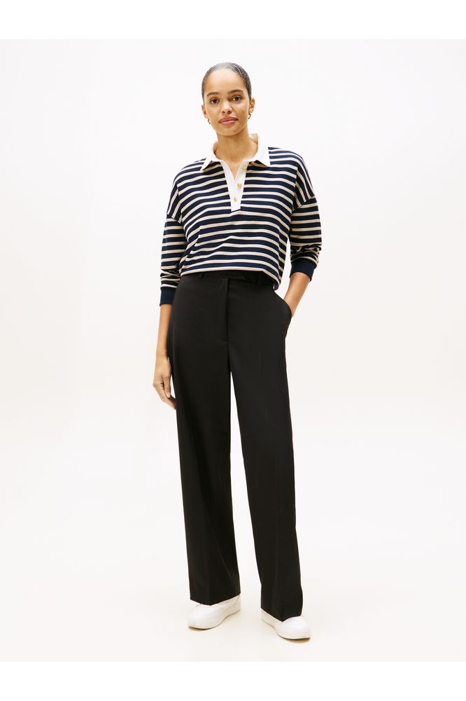 Tommy Hilfiger Timeless Wool Loose Trousers
