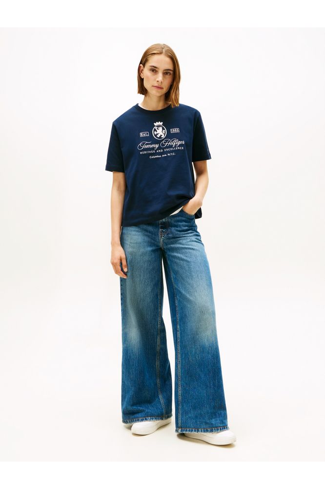 Tommy Hilfiger Varsity Crest Relaxed T-Shirt