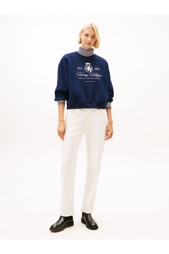 Tommy Hilfiger Varsity Crest Sweatshirt