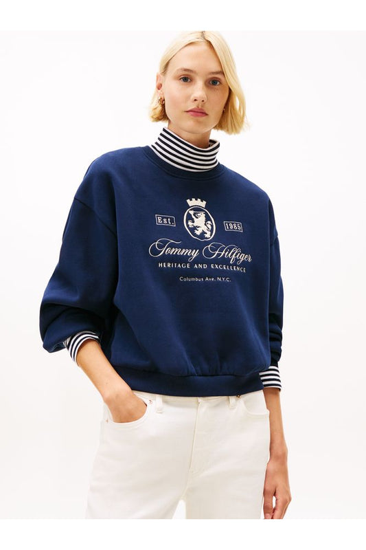 Tommy Hilfiger Varsity Crest Sweatshirt