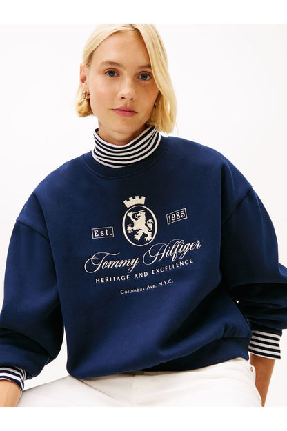 Tommy Hilfiger Varsity Crest Sweatshirt