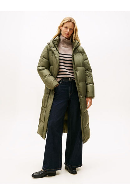 Tommy Hilfiger Olive Modern Down Puffer