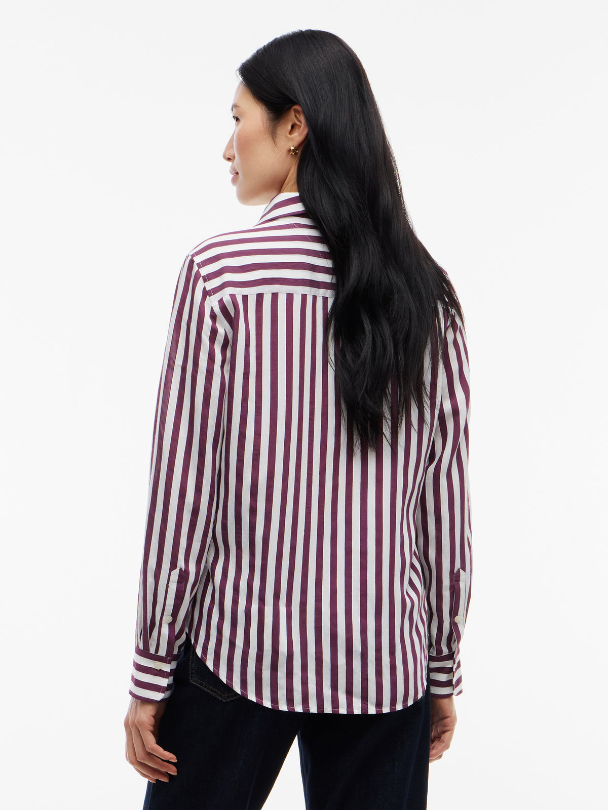 Tommy Hilfiger Stripe Shirt Burgundy