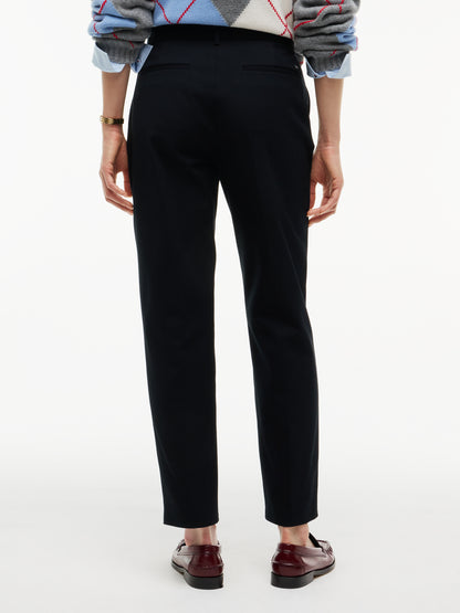 Tommy Hilfiger Gabardine Slim Straight Leg Black