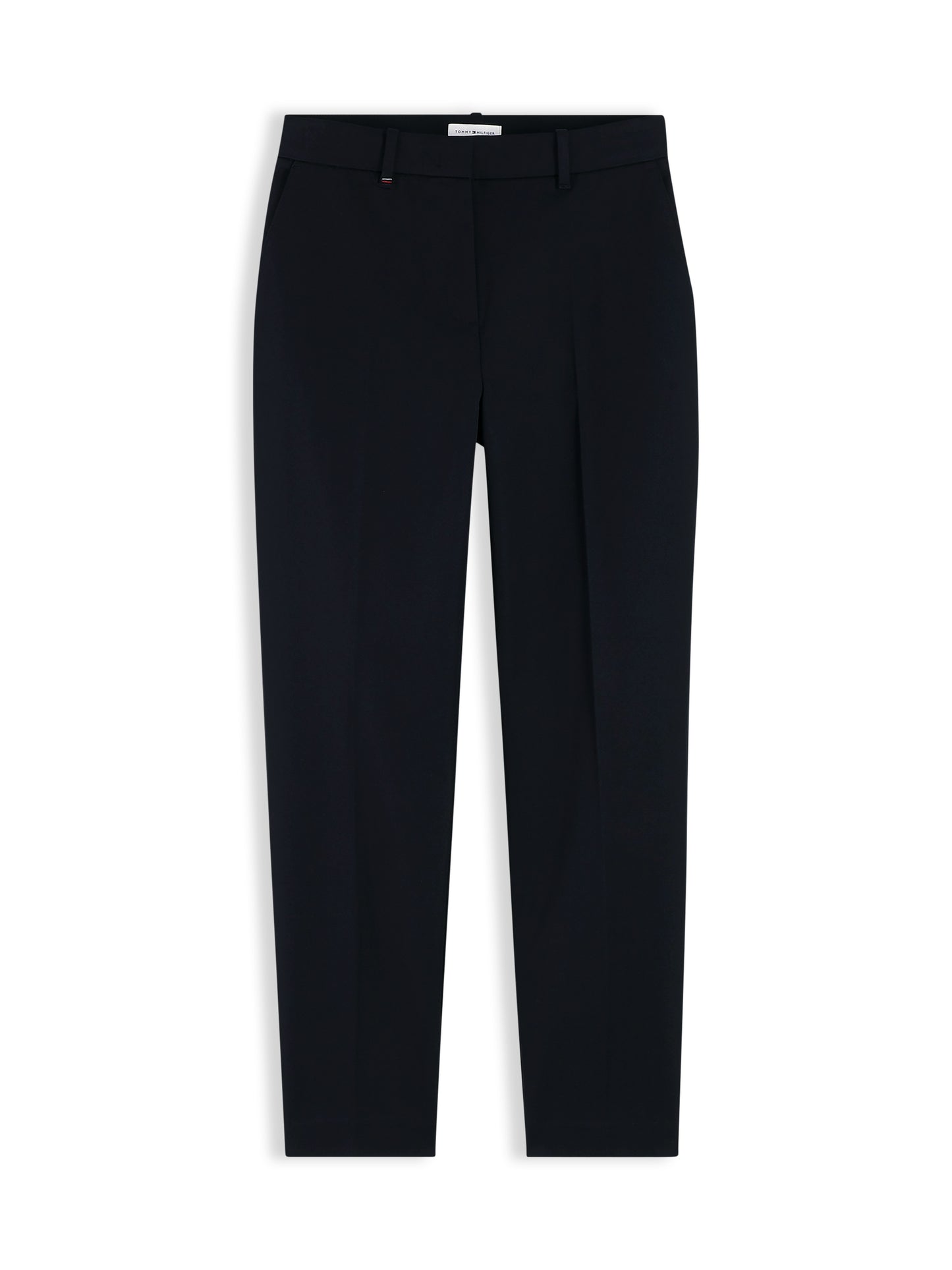 Tommy Hilfiger Gabardine Slim Straight Leg Black