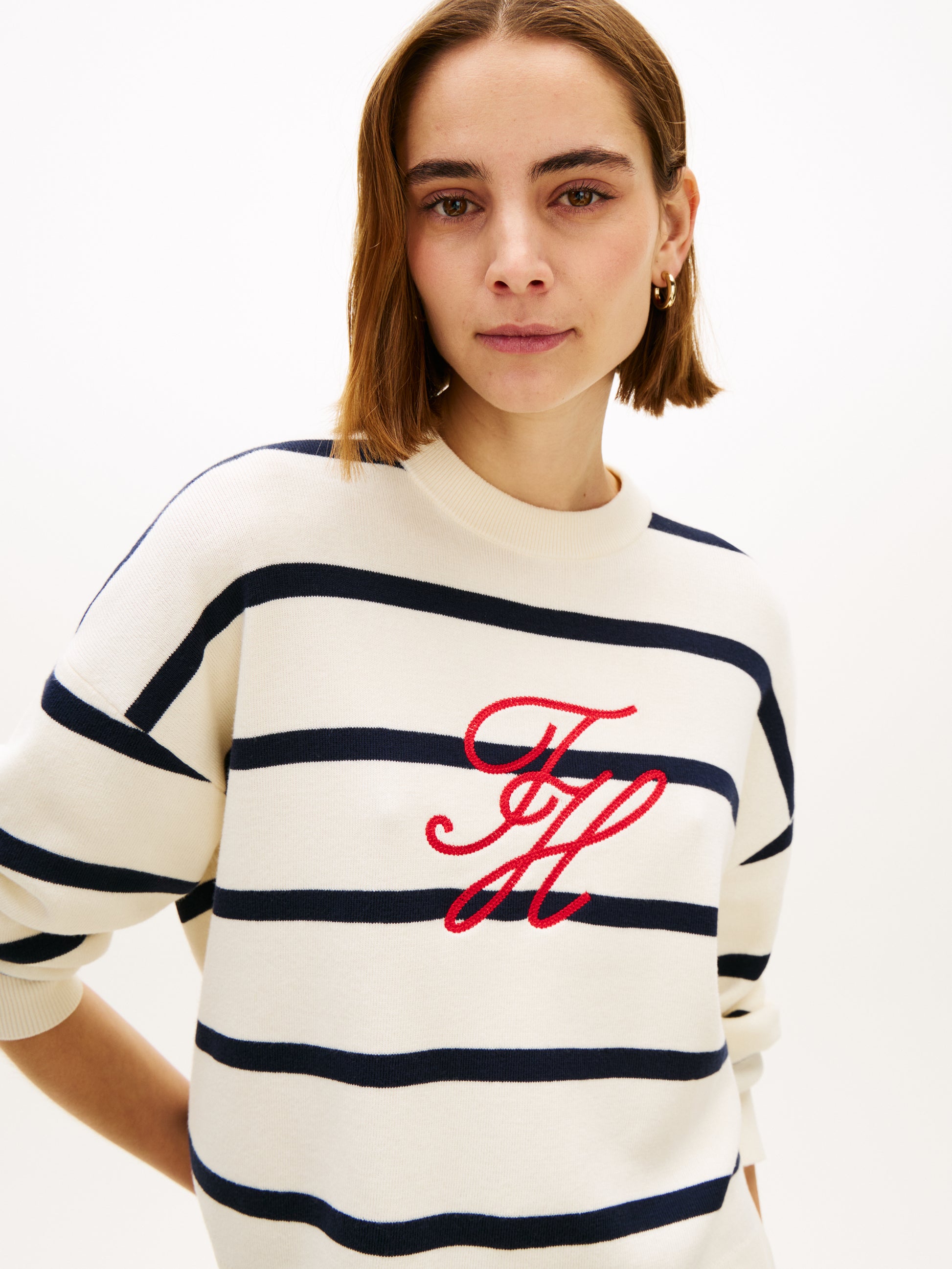Tommy Hilfiger Graphic Sweater Calico/Navy