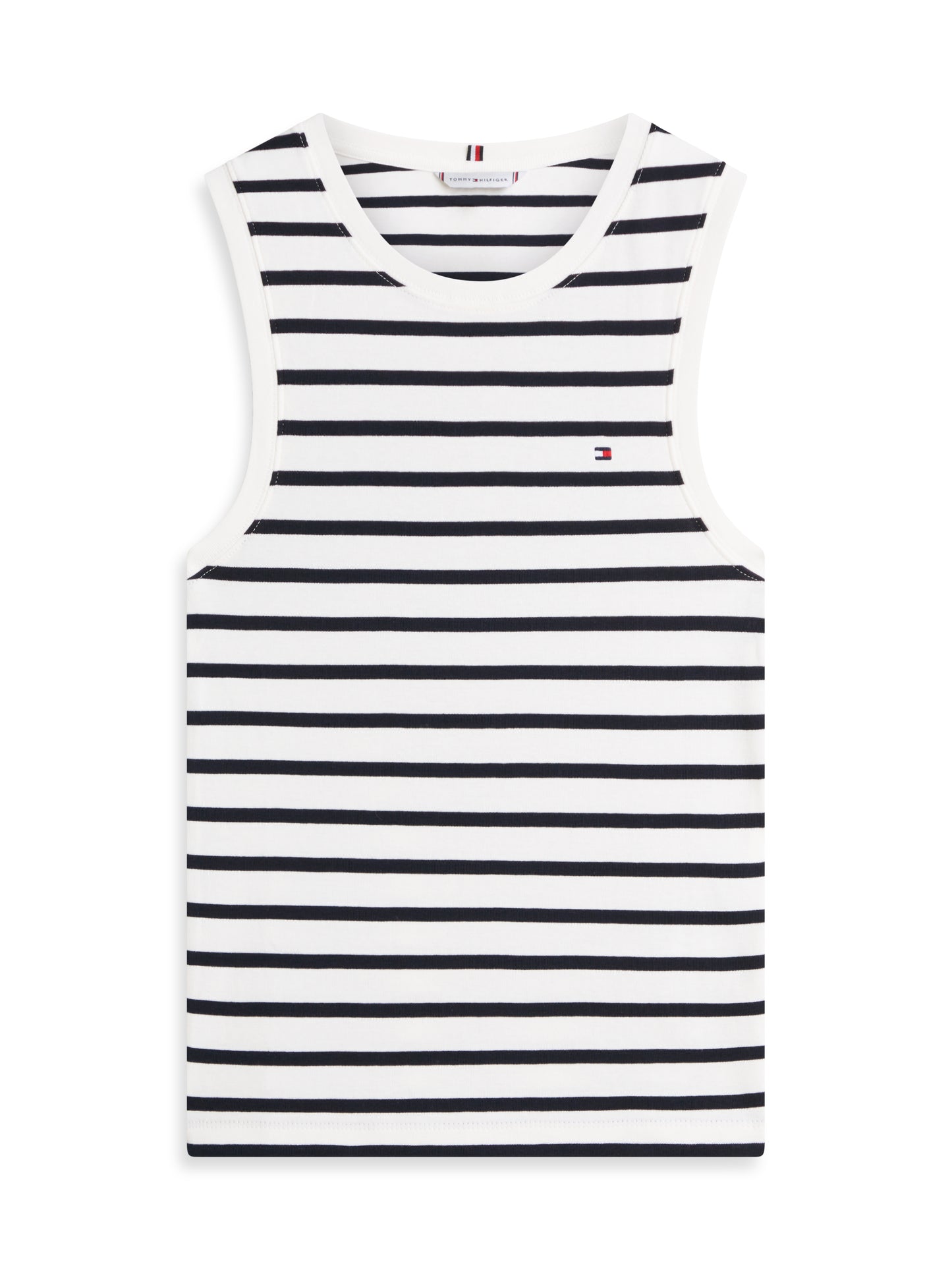 Tommy Hilfiger Slim Cody Tank Breton Stripe Ecru/Navy
