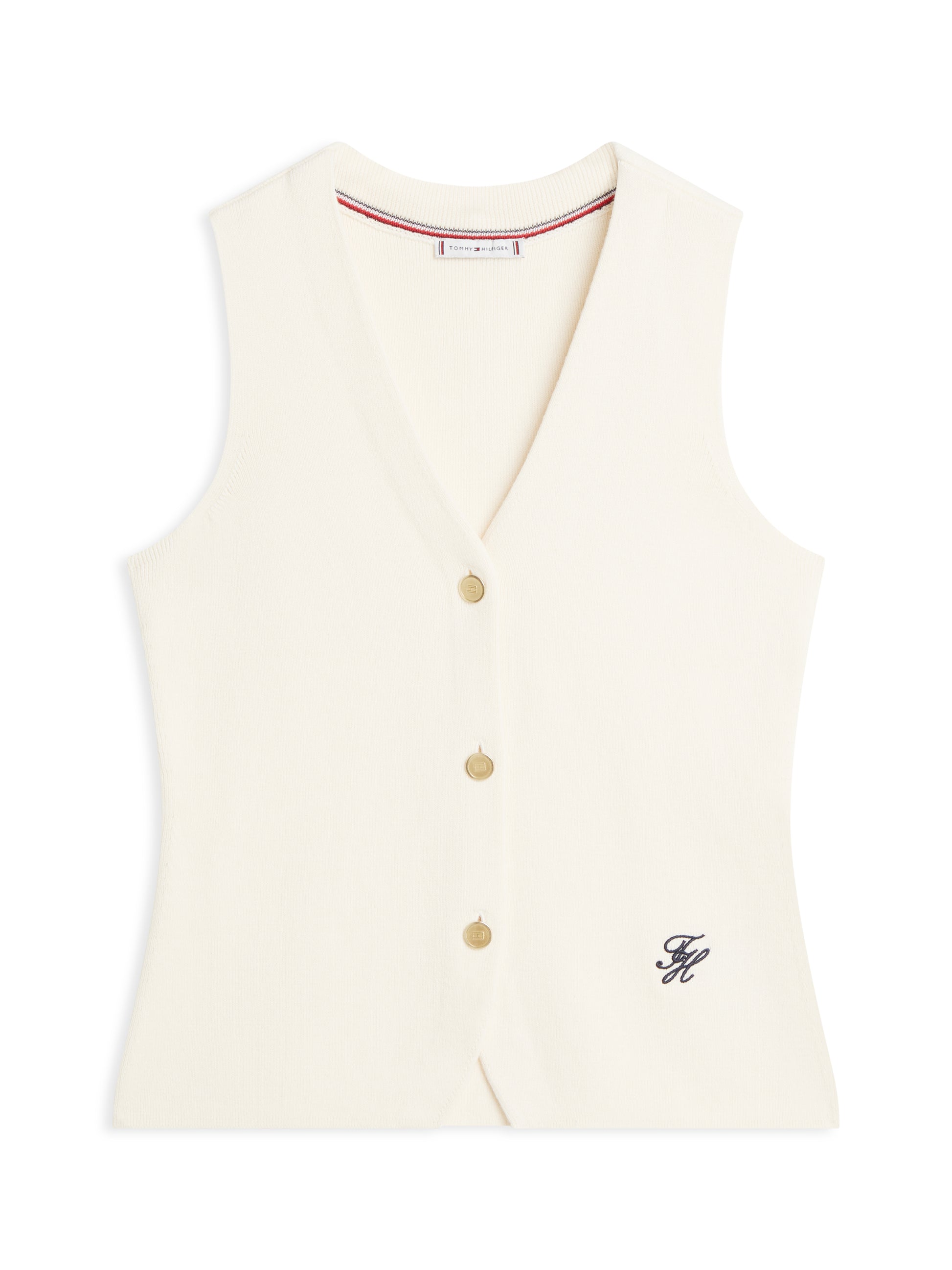 Tommy Hilfiger Slim Vest Calico