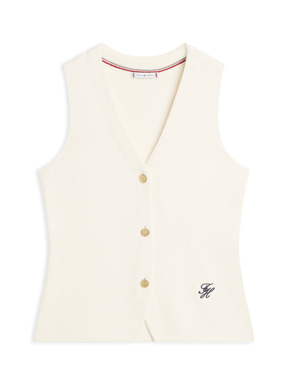 Tommy Hilfiger Slim Vest Calico