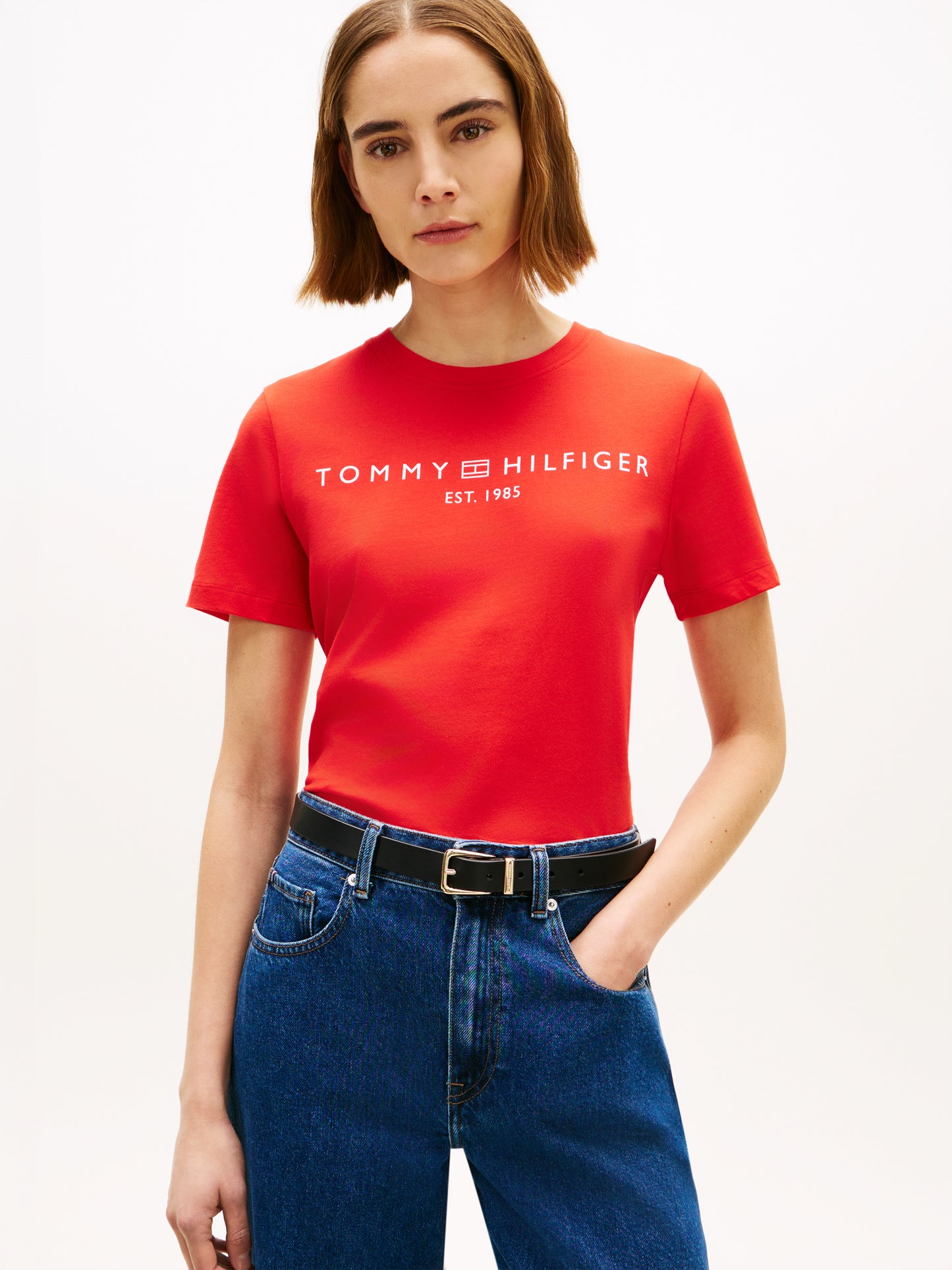 Tommy Hilfiger Logo Tee Fireworks