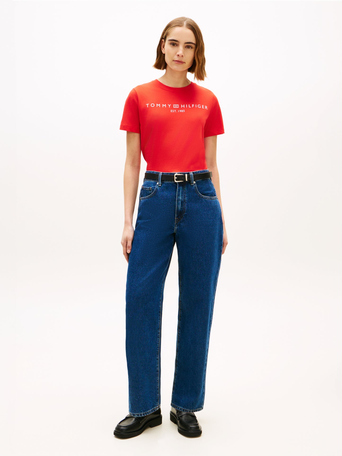 Tommy Hilfiger Logo Tee Fireworks