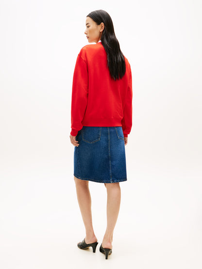 Tommy Hilfiger Script Sweatshirt Fireworks