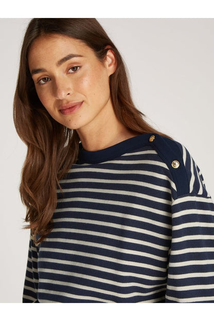 AW24 TH Boat Neck Sweater