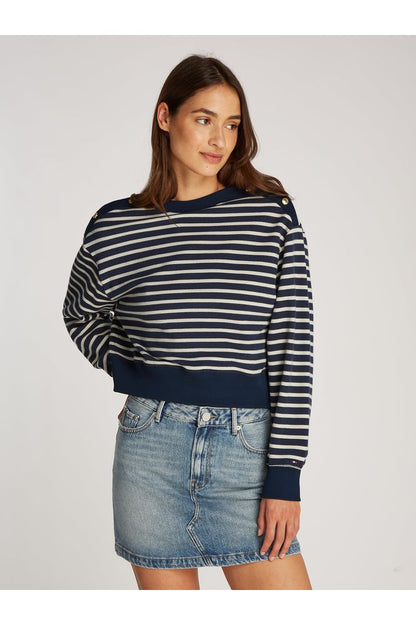 AW24 TH Boat Neck Sweater