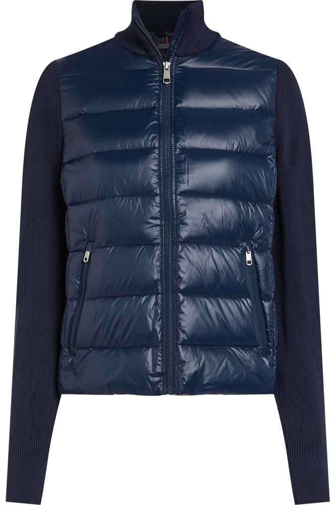 SS25 Tommy Hilfiger Gloss Knit Jacket