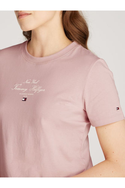 AW24 TH Script C-Neck T-Shirt