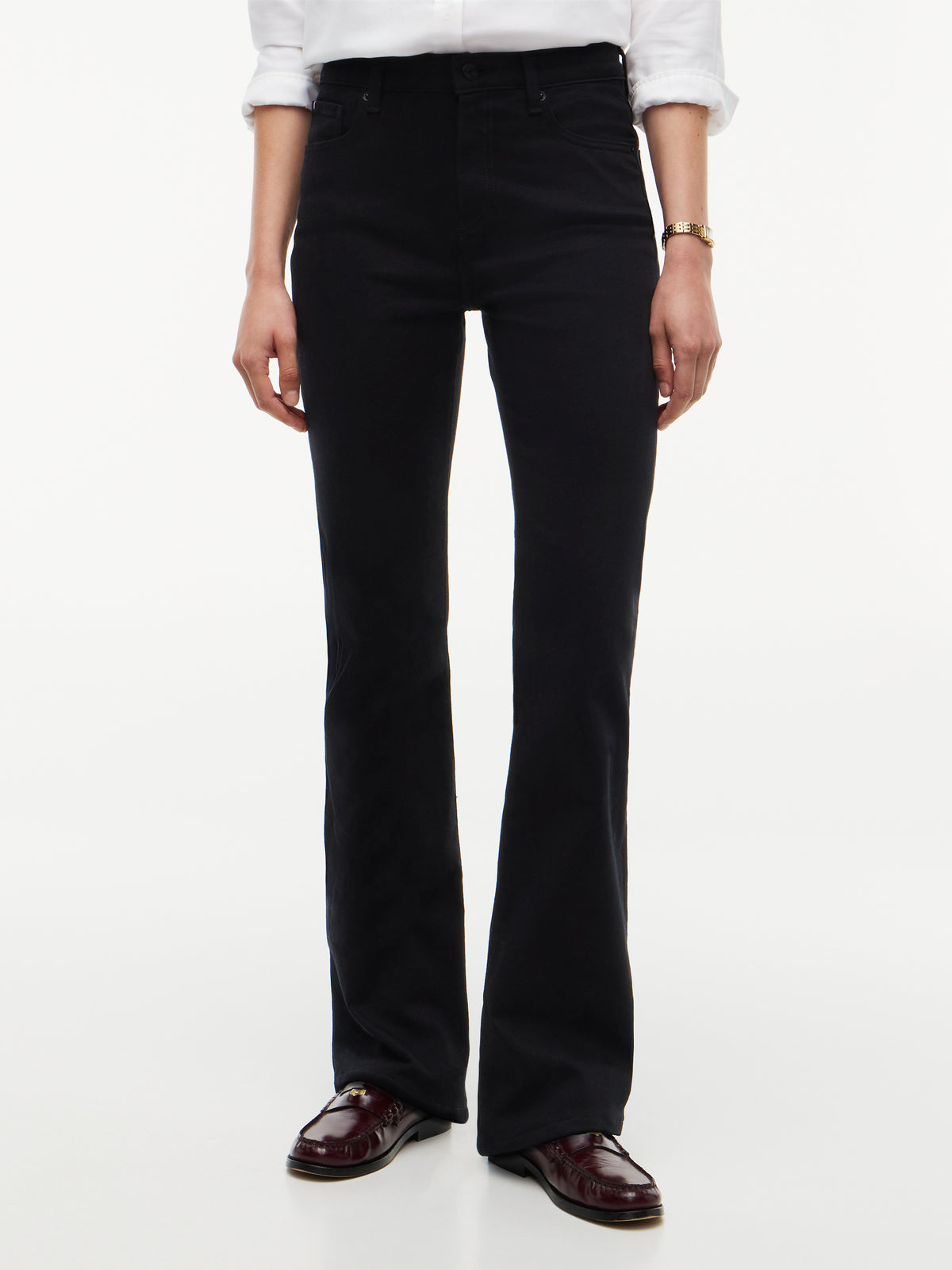 Tommy Hilfiger Skye Bootcut Jeans Stay Black