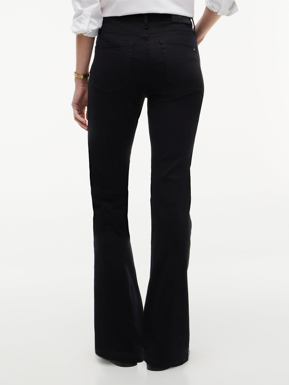Tommy Hilfiger Skye Bootcut Jeans Stay Black