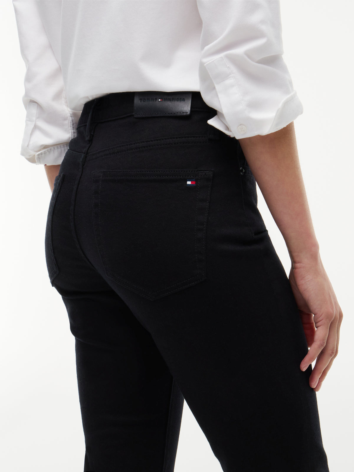 Tommy Hilfiger Skye Bootcut Jeans Stay Black