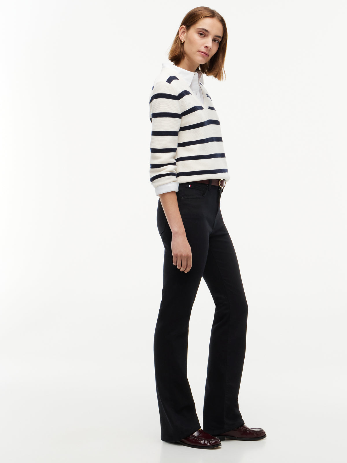 Tommy Hilfiger Skye Bootcut Jeans Stay Black