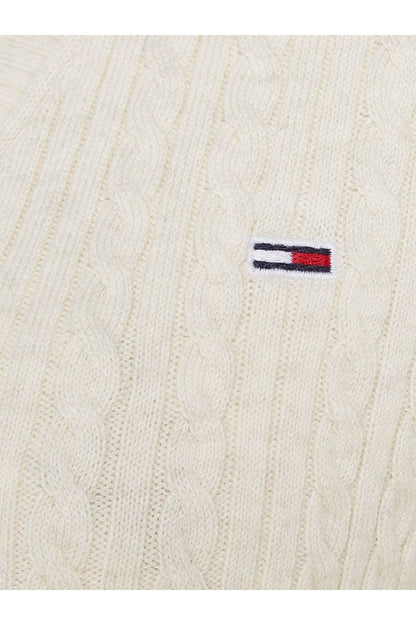 AW24 TH TJW Cable Essential Cardigan