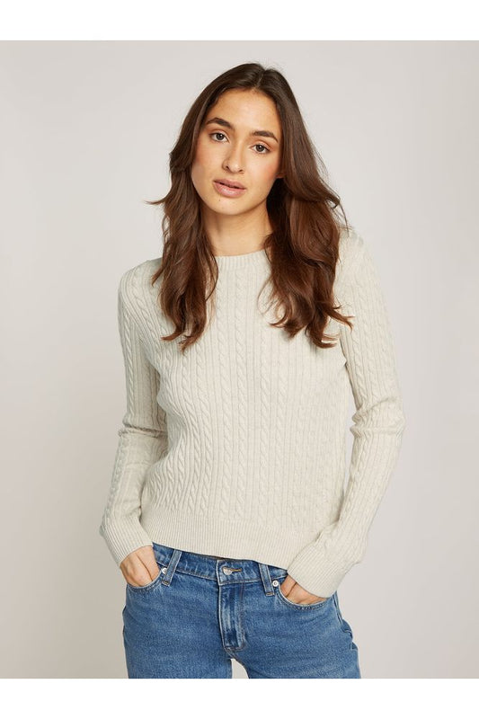 AW24 TH Cable Essential Sweater