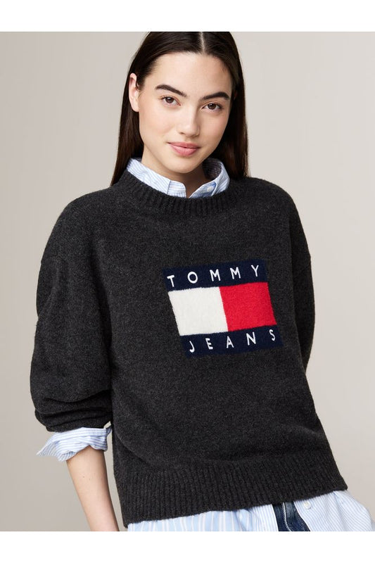 AW24 TH Melange Flag Sweater