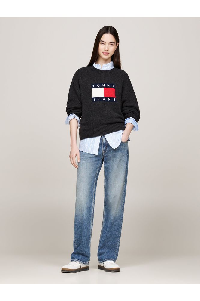 AW24 TH Melange Flag Sweater