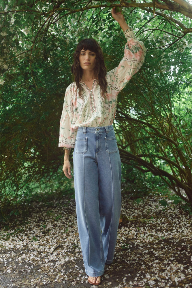 Mos Mosh Colette Lyon Jeans Light Blue