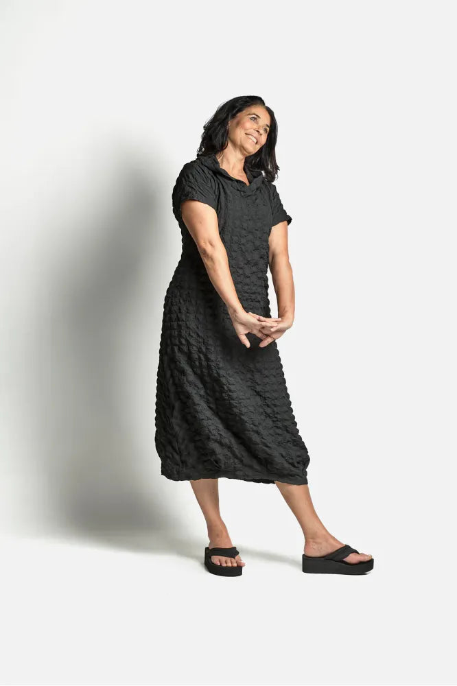 My Soul Check Dress Black